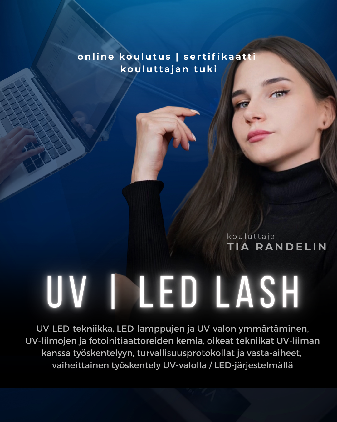 ripsienpidennys uv led koulutus suomi